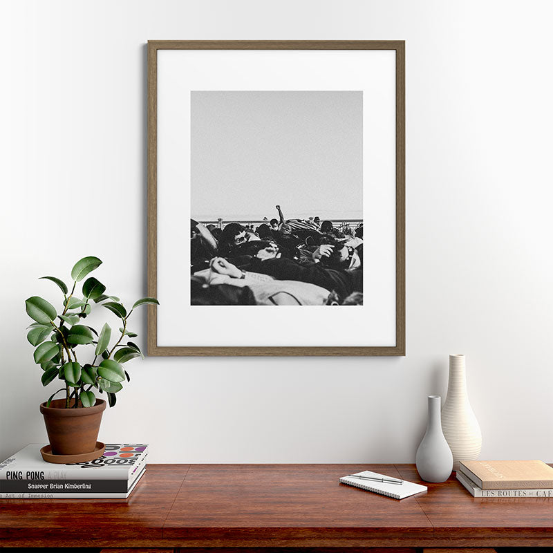"movement" Framed Art Print