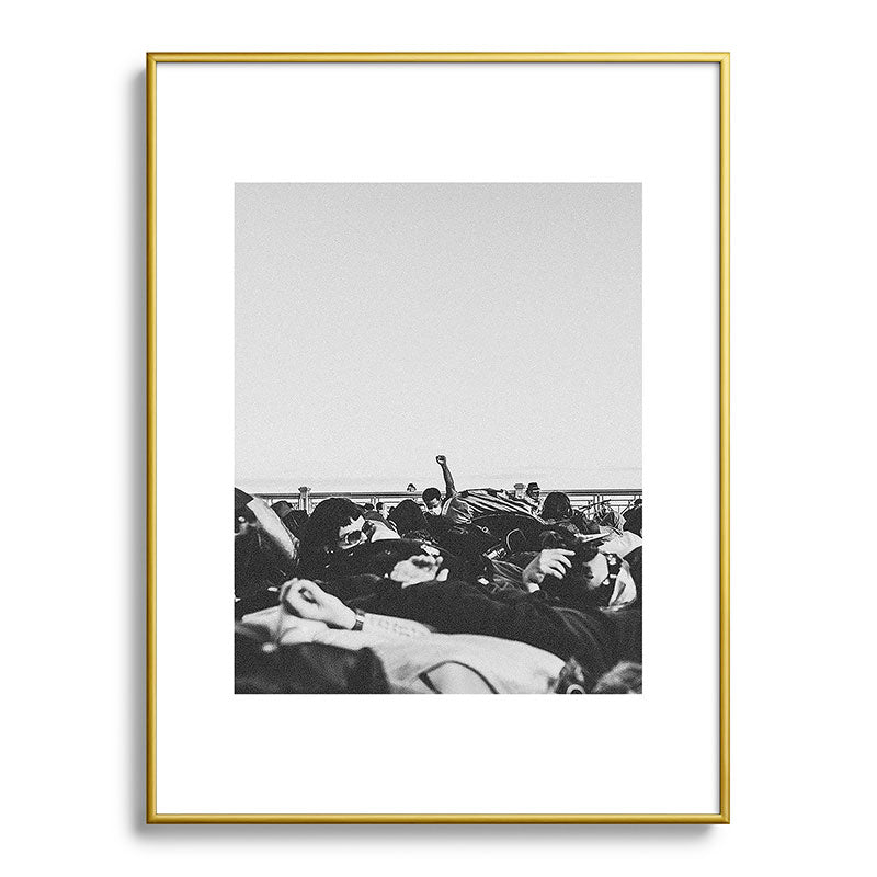 "movement" Framed Art Print
