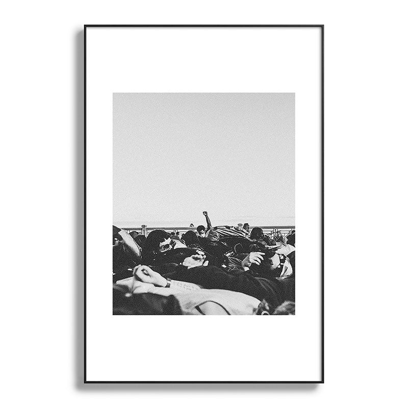 "movement" Framed Art Print