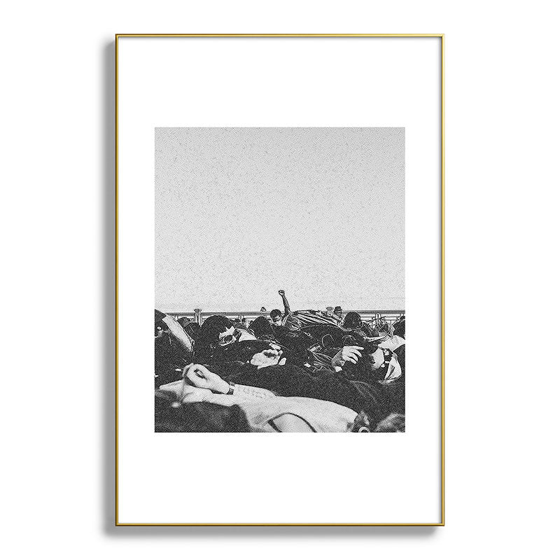 "movement" Framed Art Print