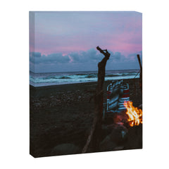 "polol���� valley sunset" Canvas Print