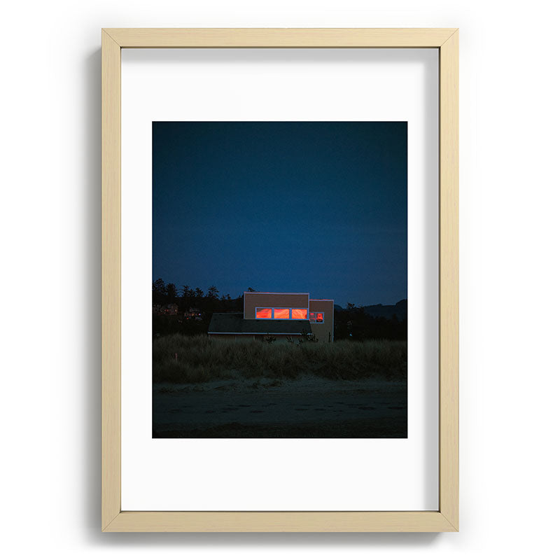 "sundown" Framed Art Print