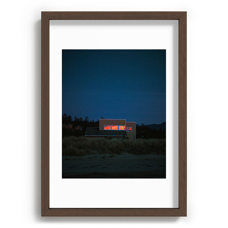 "sundown" Framed Art Print