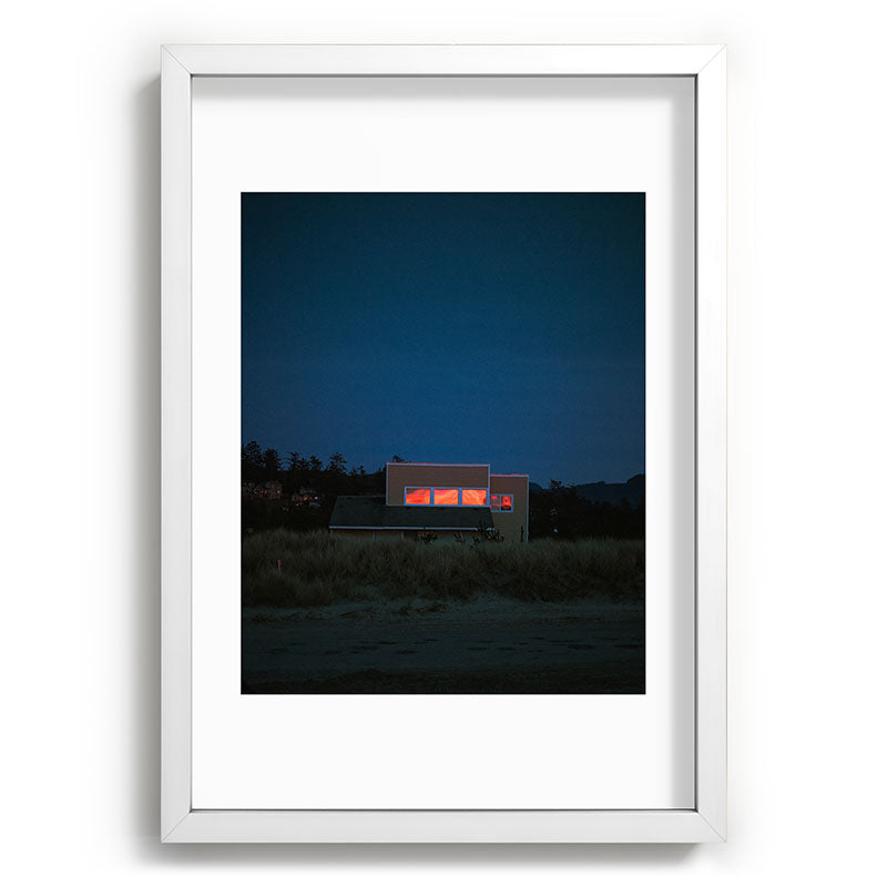 "sundown" Framed Art Print