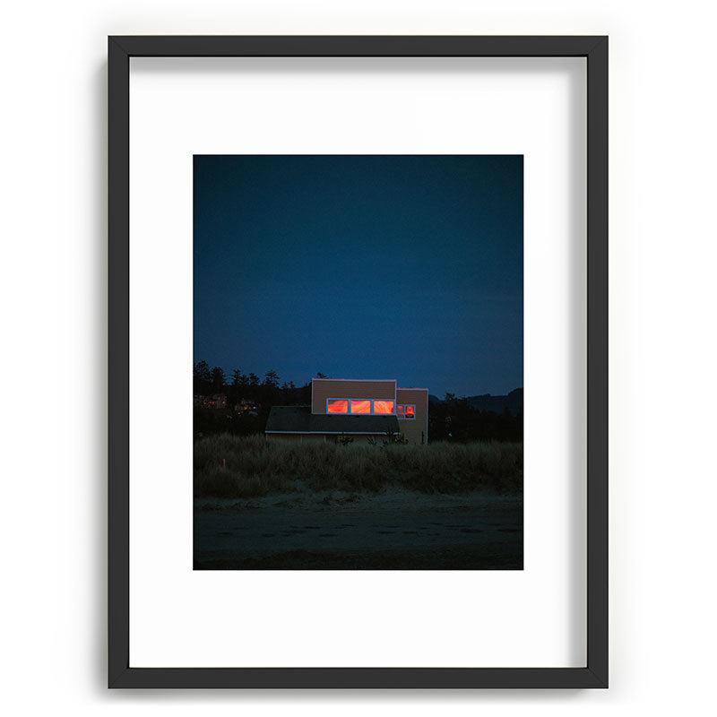"sundown" Framed Art Print