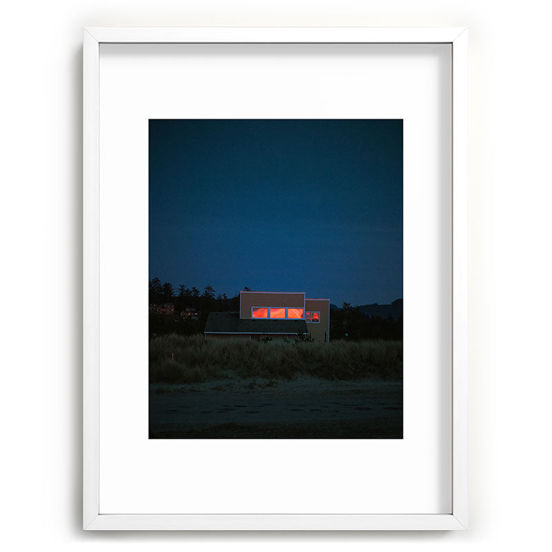 "sundown" Framed Art Print