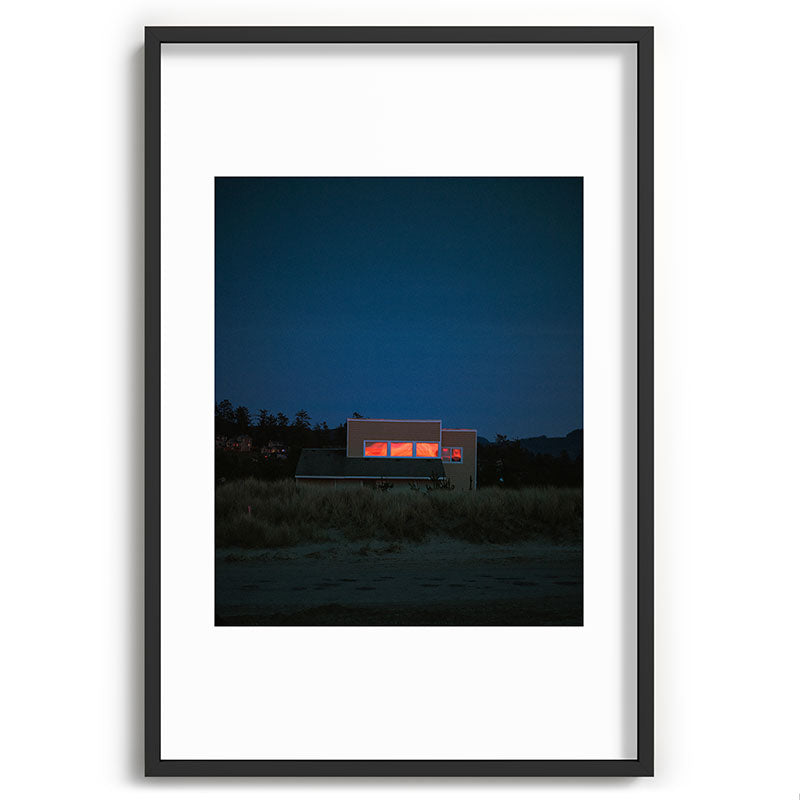 "sundown" Framed Art Print