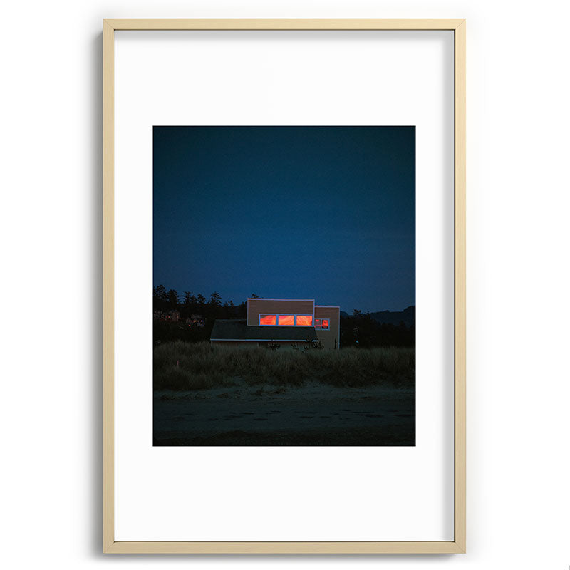 "sundown" Framed Art Print