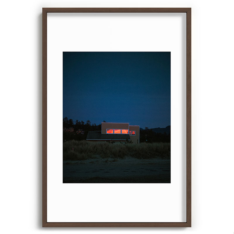 "sundown" Framed Art Print