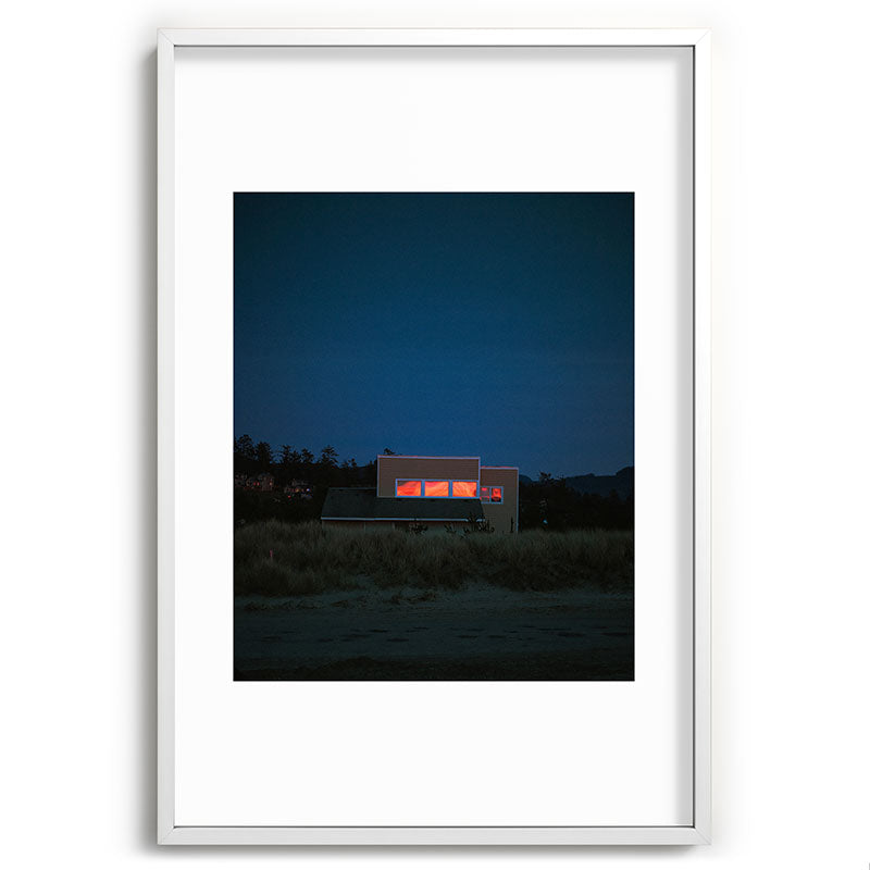 "sundown" Framed Art Print
