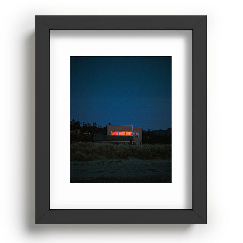 "sundown" Framed Art Print