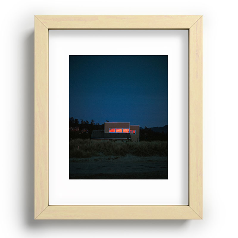 "sundown" Framed Art Print