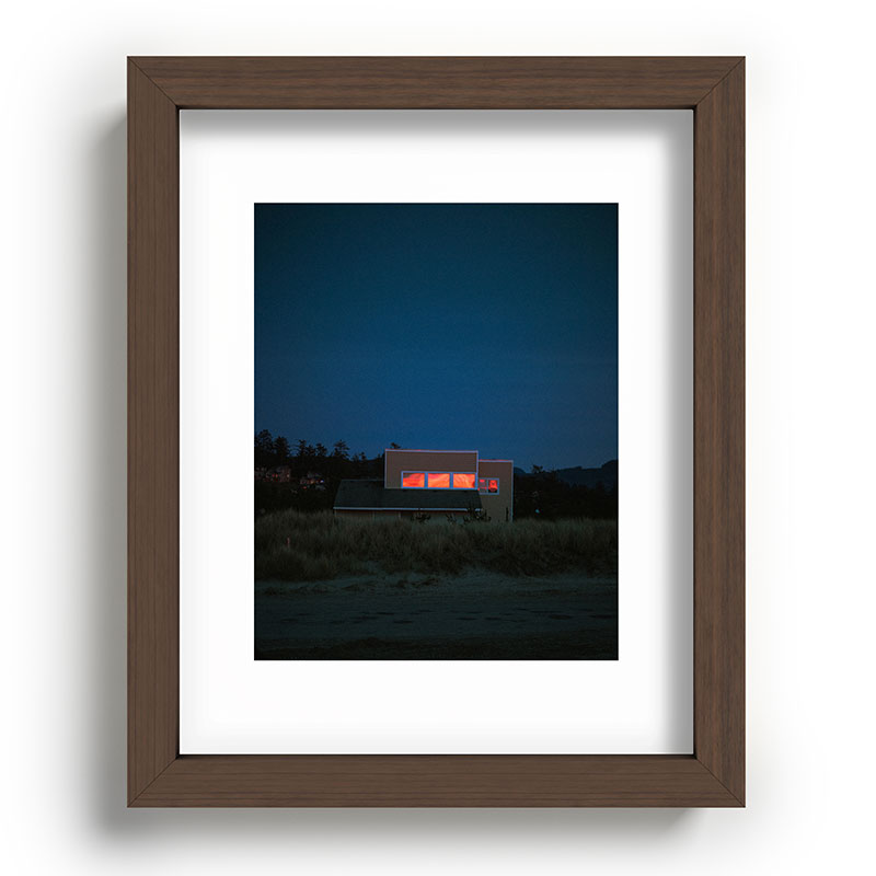 "sundown" Framed Art Print