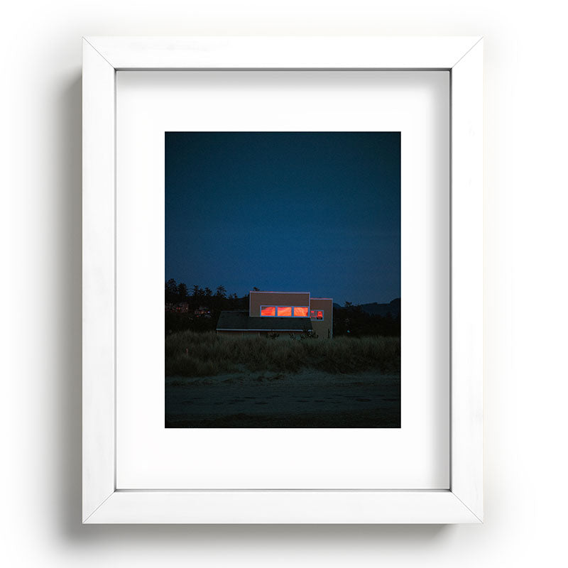 "sundown" Framed Art Print