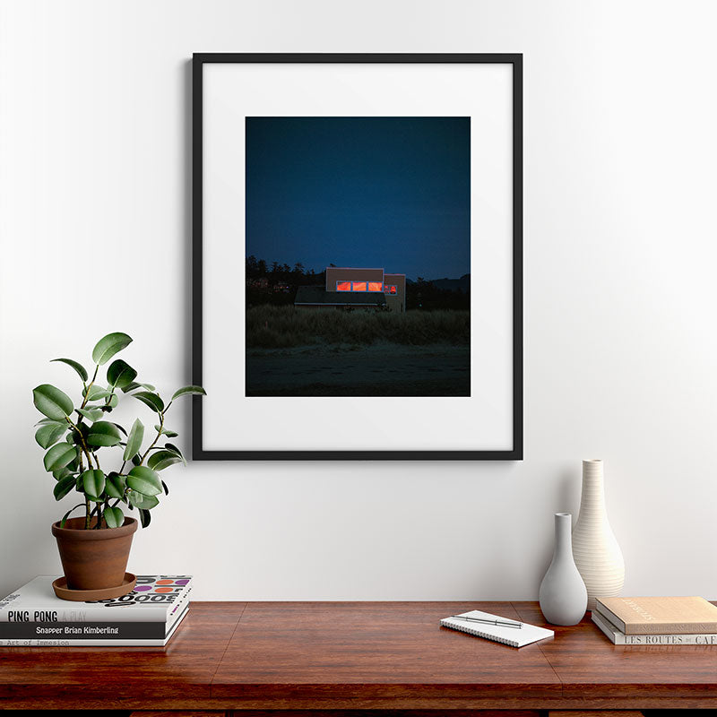 "sundown" Framed Art Print