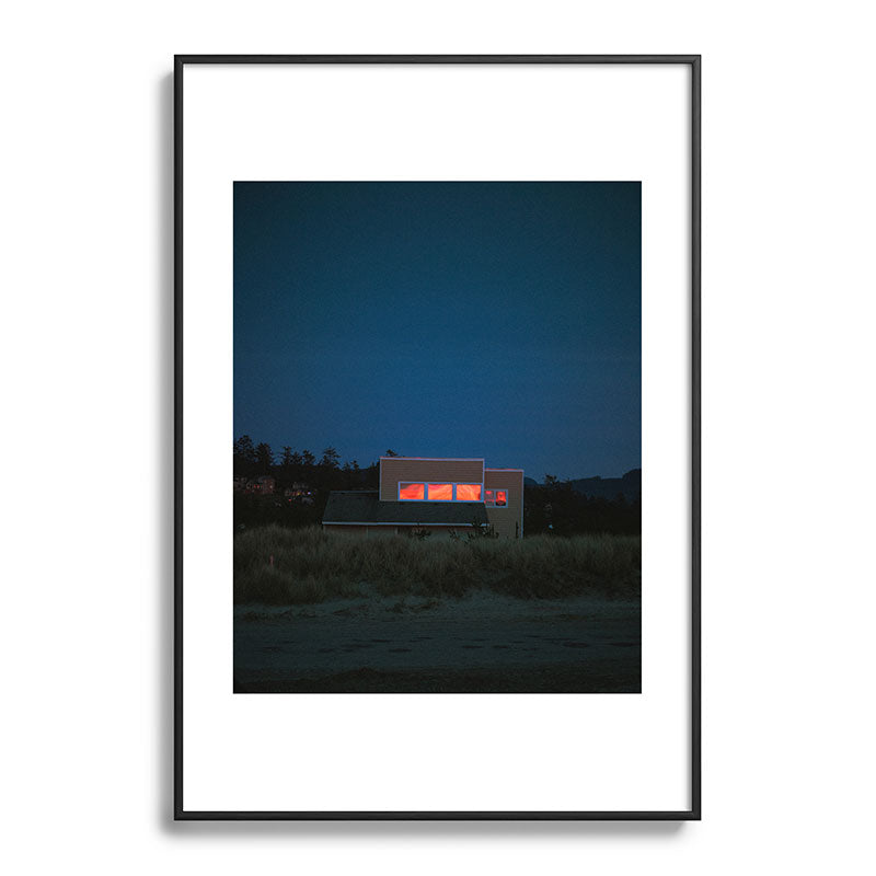 "sundown" Framed Art Print