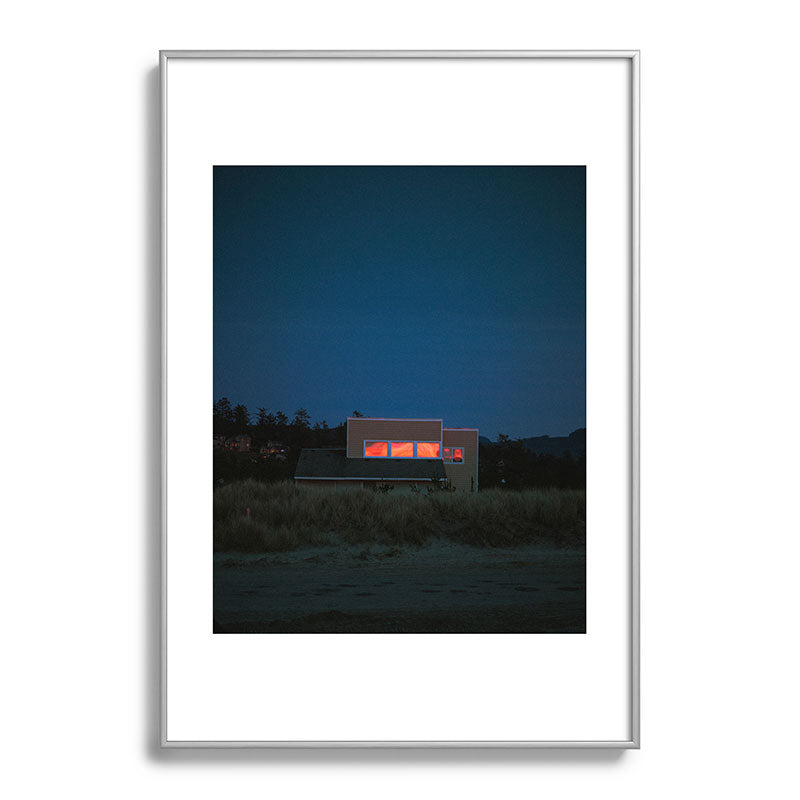 "sundown" Framed Art Print