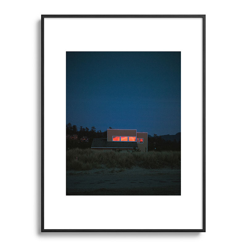 "sundown" Framed Art Print