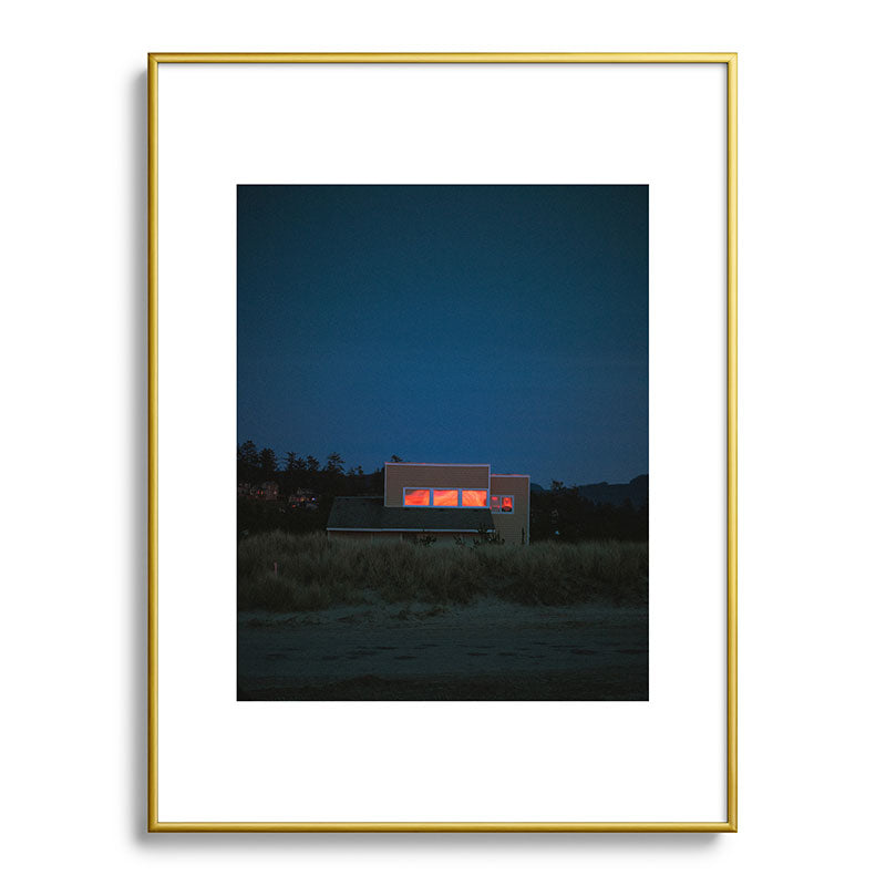 "sundown" Framed Art Print