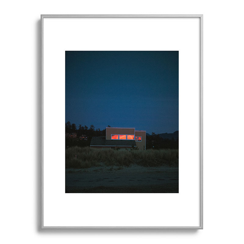 "sundown" Framed Art Print