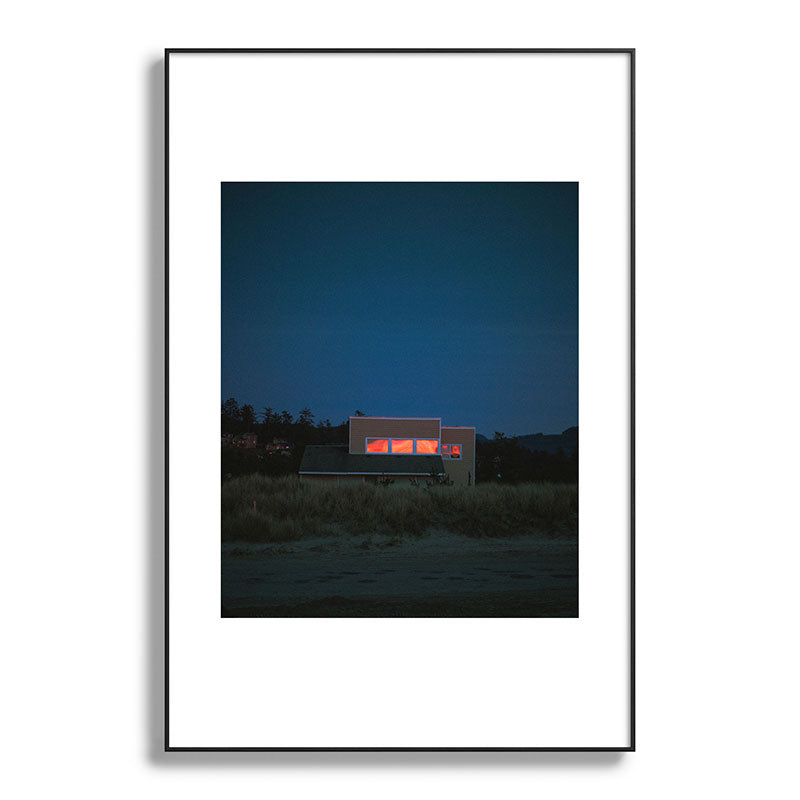 "sundown" Framed Art Print