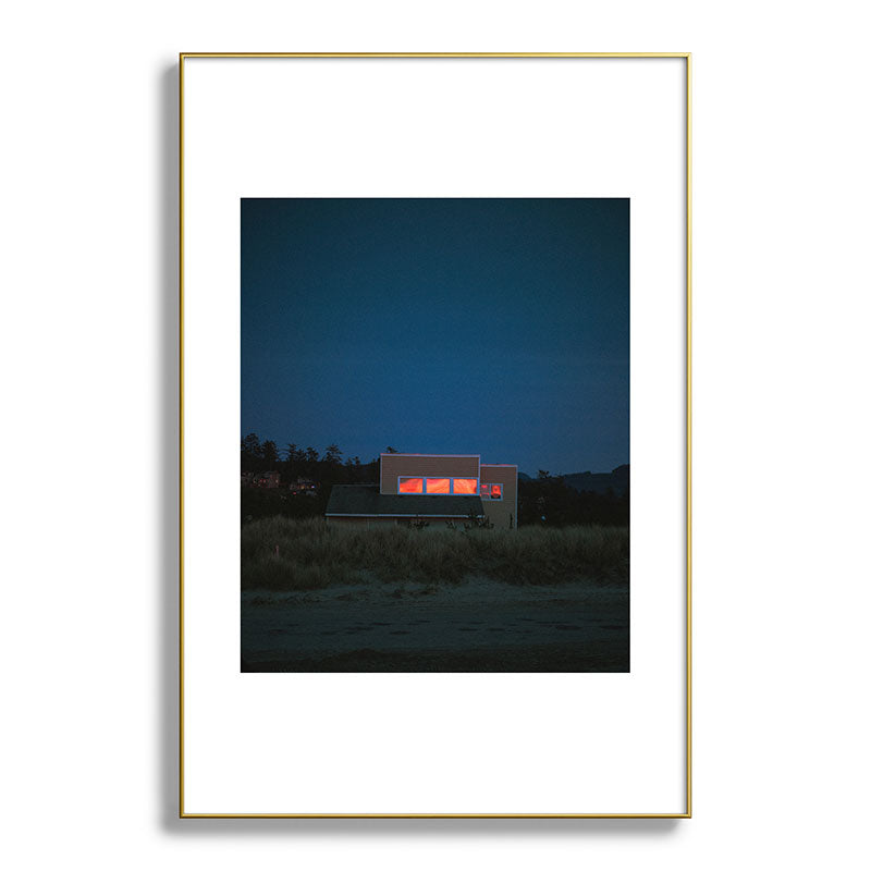"sundown" Framed Art Print