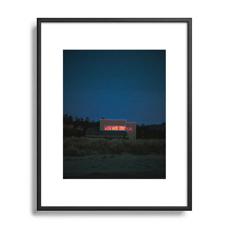 "sundown" Framed Art Print