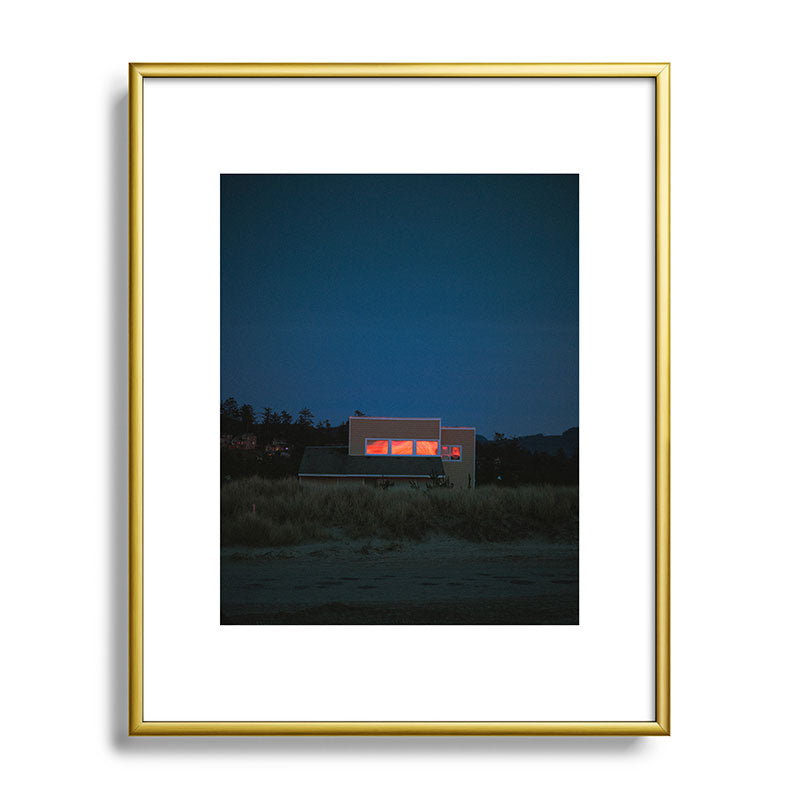 "sundown" Framed Art Print