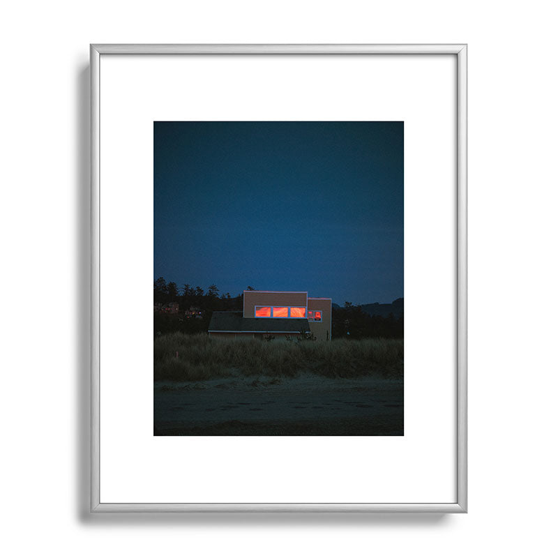 "sundown" Framed Art Print