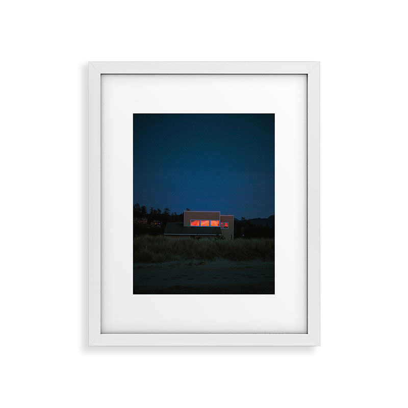 "sundown" Framed Art Print