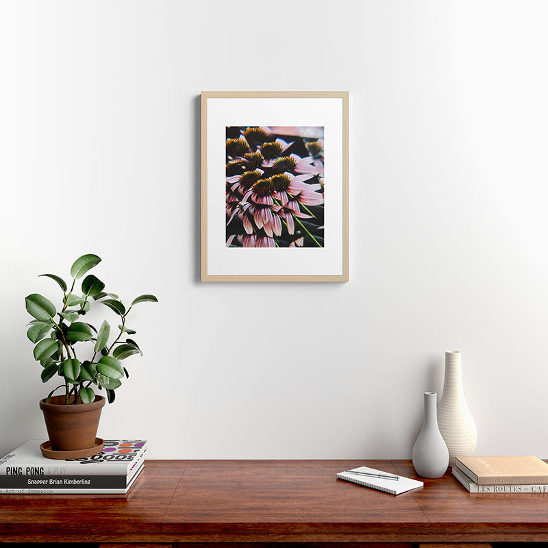 a dreamy summer solstice Framed Art Print
