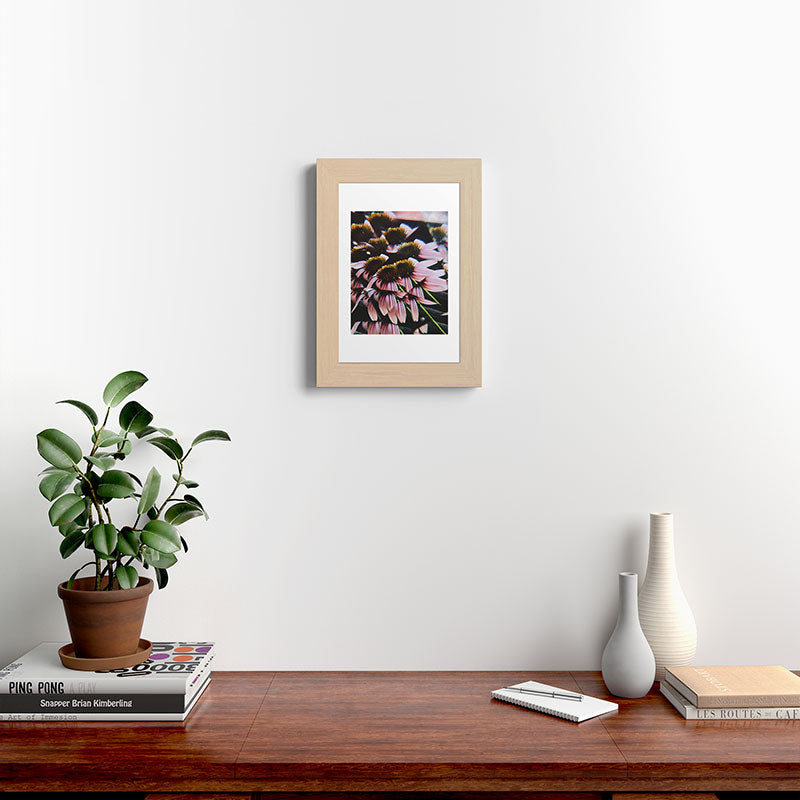 a dreamy summer solstice Framed Art Print