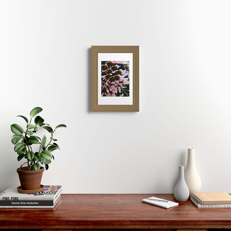 a dreamy summer solstice Framed Art Print