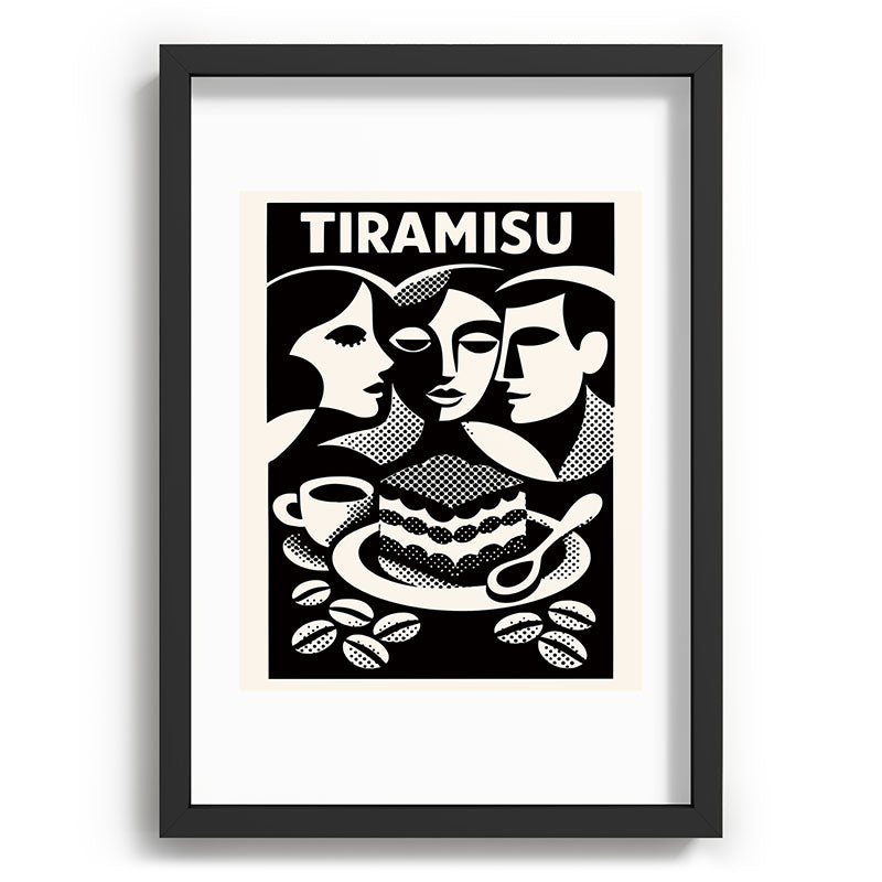 1920s Tiramisu Art Deco Framed Art Print
