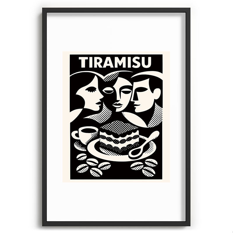 1920s Tiramisu Art Deco Framed Art Print
