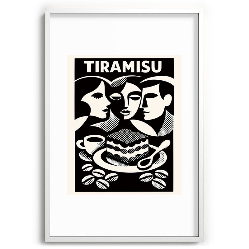 1920s Tiramisu Art Deco Framed Art Print