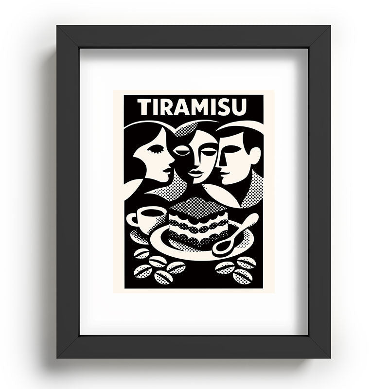 1920s Tiramisu Art Deco Framed Art Print