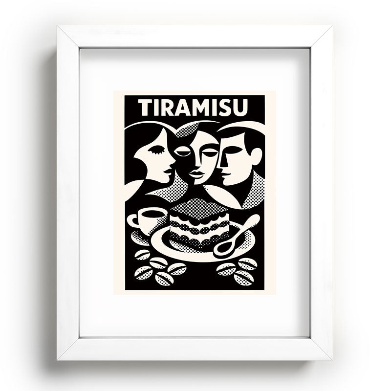 1920s Tiramisu Art Deco Framed Art Print