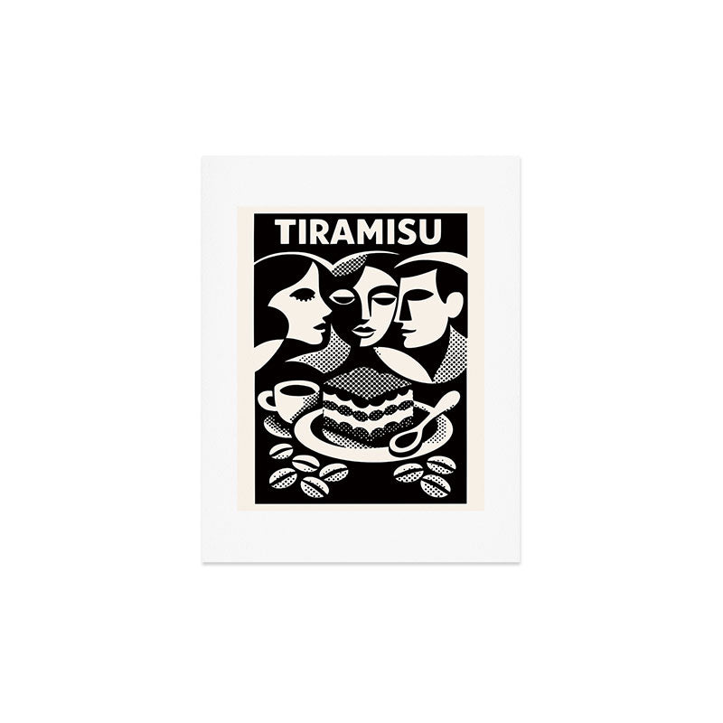 1920s Tiramisu Art Deco Art Print
