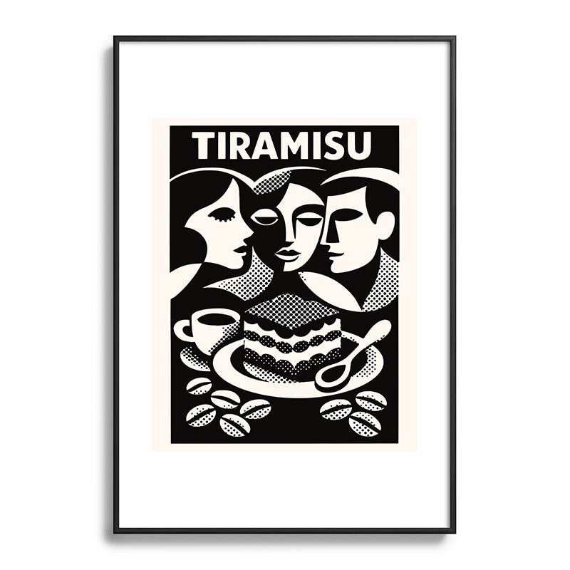 1920s Tiramisu Art Deco Framed Art Print