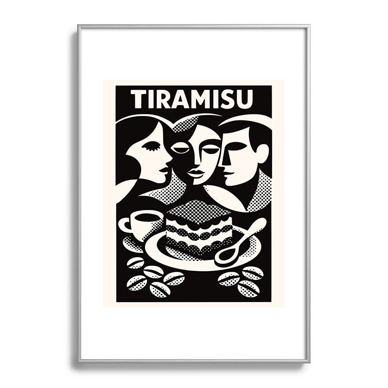 1920s Tiramisu Art Deco Framed Art Print