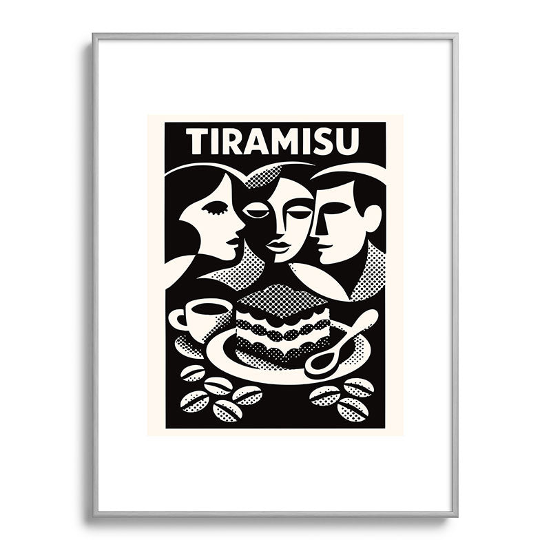 1920s Tiramisu Art Deco Framed Art Print