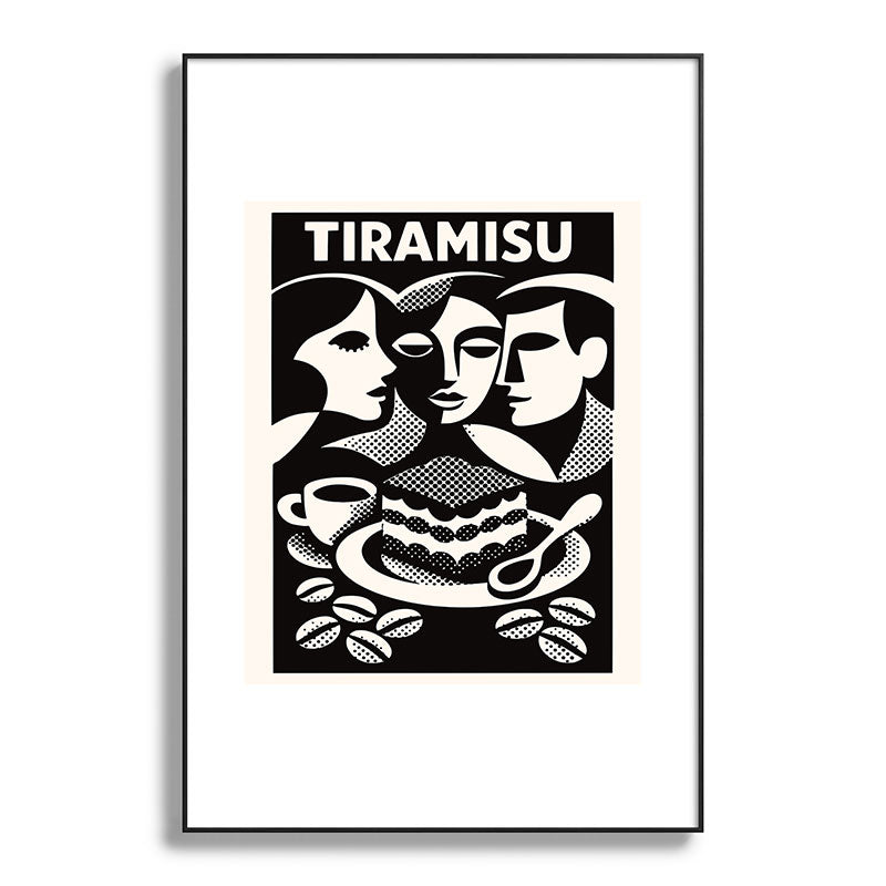 1920s Tiramisu Art Deco Framed Art Print