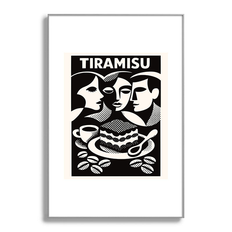 1920s Tiramisu Art Deco Framed Art Print