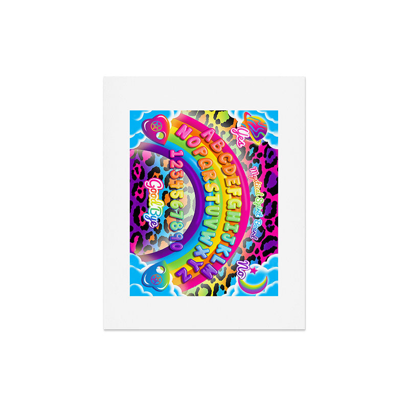 1997 Neon Rainbow Spirit Board Art Print