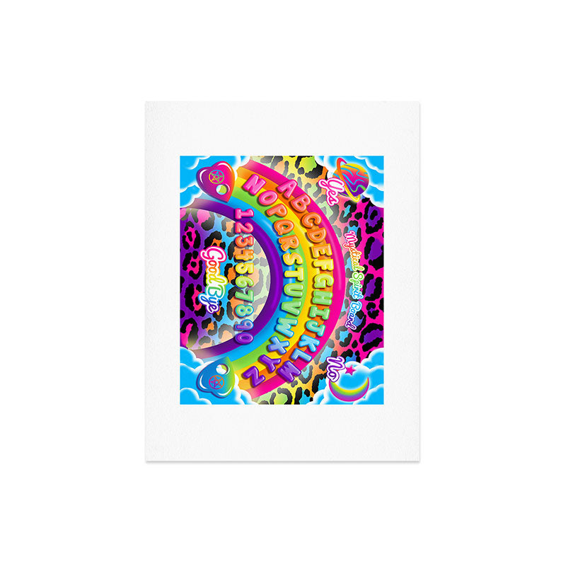 1997 Neon Rainbow Spirit Board Art Print