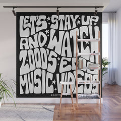 2000's Emo Music Video Wall Mural
