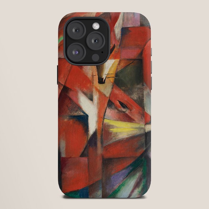 "The Foxes" by Franz Marc, 1913 iPhone Case