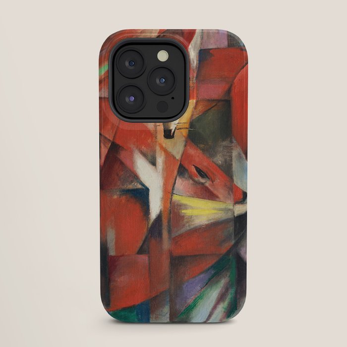 "The Foxes" by Franz Marc, 1913 iPhone Case