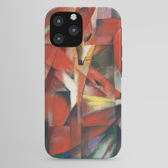 "The Foxes" by Franz Marc, 1913 iPhone Case